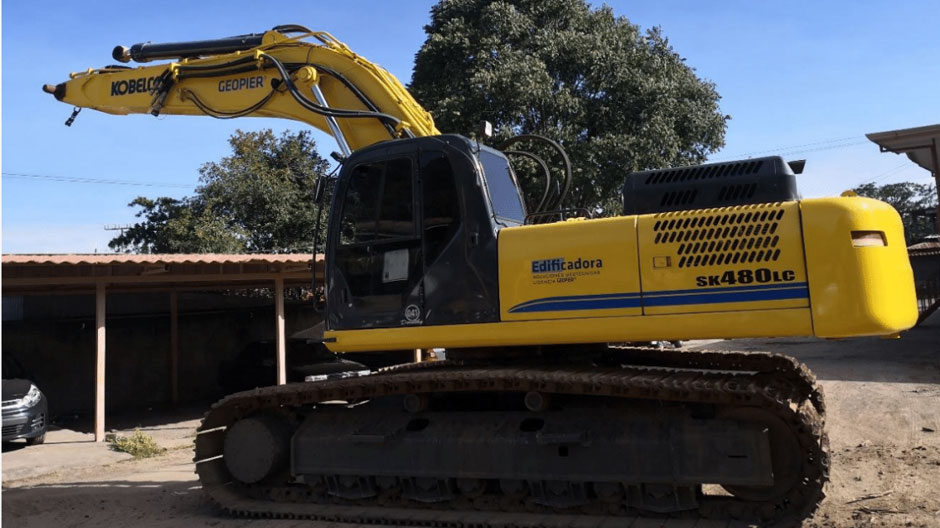 Escavadora de 48 toneladas - Kobelco SK480LC